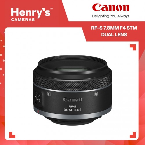 Canon RF-S 7.8mm F4 STM Dual Lens