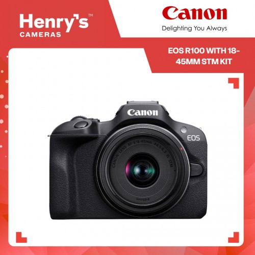 Canon EOS R100 with 18-45mm STM Kit