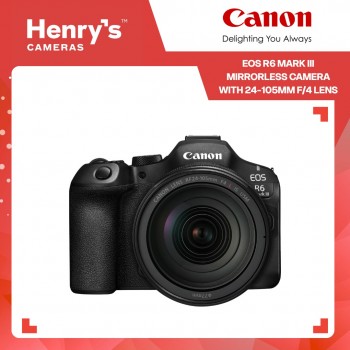 Canon EOS R6 Mark III Mirrorless Camera with 24-105mm f/4 Lens