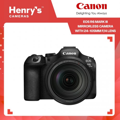 Canon EOS R6 Mark III Mirrorless Camera with 24-105mm f/4 Lens Canon EOS R6 Mark III Mirrorless Camera with 24-105mm f/4 Lens