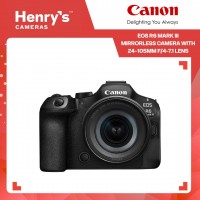 Canon EOS R6 Mark III Mirrorless Camera with 24-105mm f/4-7.1 Lens Canon EOS R6 Mark III Mirrorless Camera with 24-105mm f/4-7.1 Lens