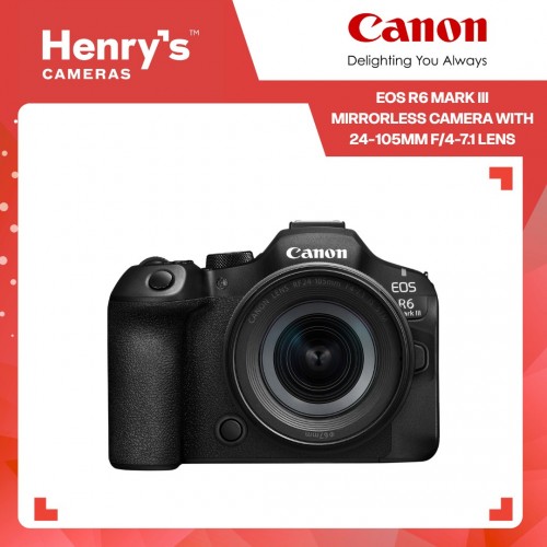 Canon EOS R6 Mark III Mirrorless Camera with 24-105mm f/4-7.1 Lens Canon EOS R6 Mark III Mirrorless Camera with 24-105mm f/4-7.1 Lens