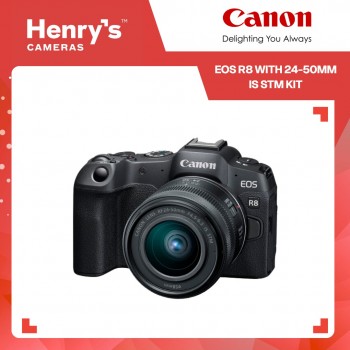 Canon EOS R8 with 24-50mm IS STM Kit