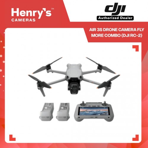 DJI Air 3s Drone Camera Fly More Combo (DJI RC-2) DJI Air 3s Drone Camera Fly More Combo (DJI RC-2)