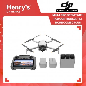 DJI Mini 4 Pro Drone with RC2 Controller Fly More Combo Plus