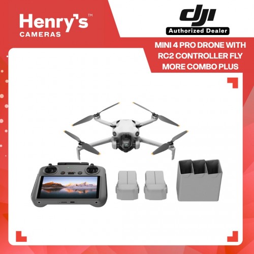 DJI Mini 4 Pro Drone with RC2 Controller Fly More Combo Plus