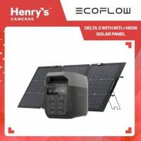 EcoFlow DELTA 3 with INTL+160W Solar Panel
