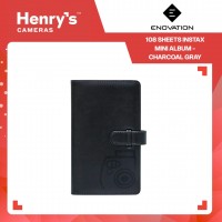 Enovation 108 Sheets Instax Mini Album - Charcoal Gray Enovation 108 Sheets Instax Mini Album - Charcoal Gray