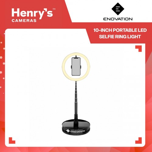 Enovation 10-inch Portable LED Selfie Ring Light Enovation 10-inch Portable LED Selfie Ring Light