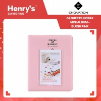 Enovation 64 Sheets Instax Mini Album - Blush Pink