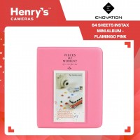Enovation 64 Sheets Instax Mini Album - Flamingo Pink