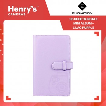Enovation 96 Sheets Instax Mini Album - Lilac Purple