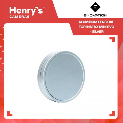 Enovation Aluminum Lens Cap for Instax Mini Evo - Silver Enovation Aluminum Lens Cap for Instax Mini Evo - Silver