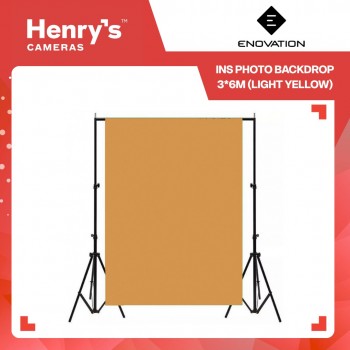 Enovation Ins Photo Backdrop 3*6M (Light Yellow)