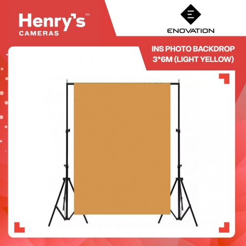 Enovation Ins Photo Backdrop 3*6M (Light Yellow)