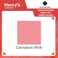Enovation Paper Backdrop 1.36m x 10m - Carnation Pink