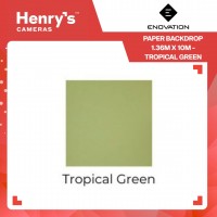Enovation Paper Backdrop 1.36m x 10m - Tropical Green