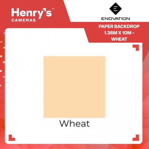 Enovation Paper Backdrop 1.36m x 10m - Wheat