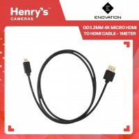 Enovation OD3.2mm 4K Micro HDMI to HDMI Cable - 1meter