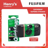 Fujifilm QuickSnap Superia XTRA400 Quick Snap Flash Disposable 35mm Film Camera