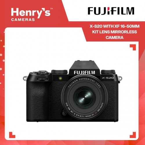 Fujifilm X-S20 with XF 16-50mm Kit Lens Mirrorless Camera Fujifilm X-S20 with XF 16-50mm Kit Lens Mirrorless Camera