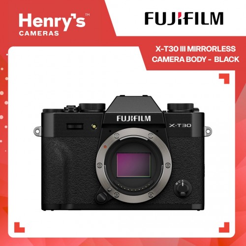 Fujifilm X-T30 III Mirrorless Camera Body - Black