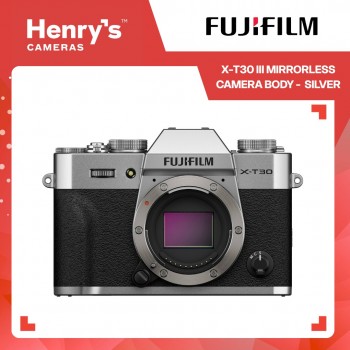 Fujifilm X-T30 III Mirrorless Camera Body - Silver