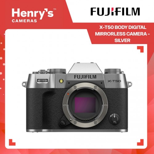 Fujifilm X-T50 Body Digital Mirrorless Camera - Silver