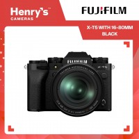 Fujifilm X-T5 with 16-80mm Mirrorless Digital Camera - Black