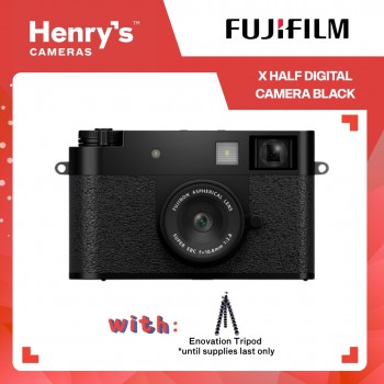 Fujifilm X Half Compact Digital Camera - Black