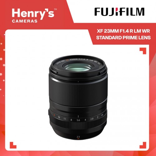 Fujifilm XF 23mm F1.4 R LM WR Standard Prime Lens Fujifilm XF 23mm F1.4 R LM WR Standard Prime Lens