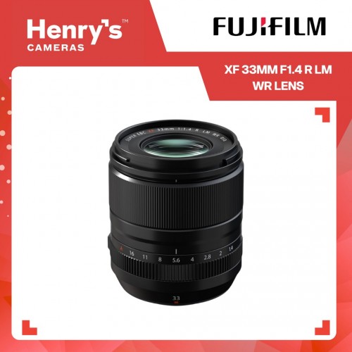 Fujifilm XF 33mm F1.4 R LM WR Lens
