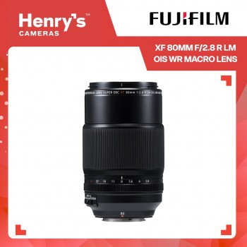 Fujifilm XF 80mm f/2.8 R LM OIS WR Macro Lens