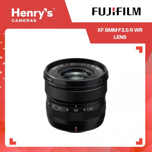 Fujifilm XF 8mm F3.5 R WR Lens Fujifilm XF 8mm F3.5 R WR Lens