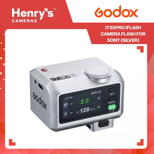 Godox iT30Pro iFlash Camera Flash for Sony (Silver) Godox iT30Pro iFlash Camera Flash for Sony (Silver)
