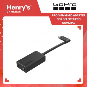 GoPro Pro 3.5mm Mic Adapter for Select HERO Cameras