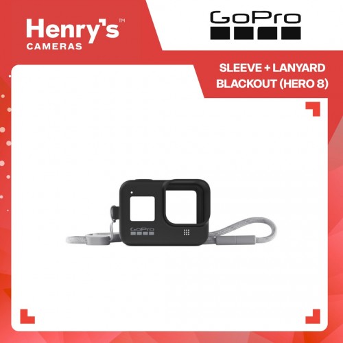 GoPro Sleeve + Lanyard Blackout (Hero 8)