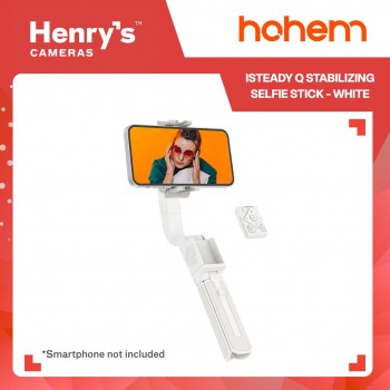 Hohem iSteady Q Stabilizing Selfie Stick - White