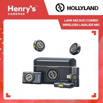 Hollyland Lark M2 Duo Combo Wireless Lavalier Mic