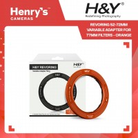H&Y Revoring 52-72mm Variable Adapter for 77mm Filters - Orange