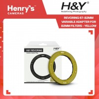 H&Y Revoring 67-82mm Variable Adapter for 82mm Filters - Yellow