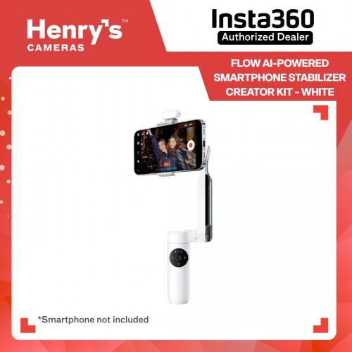 Insta360 Flow AI-Powered Smartphone Stabilizer Creator Kit - White
