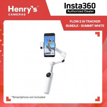 Insta360 Flow 2 AI Tracker Bundle - Summit White
