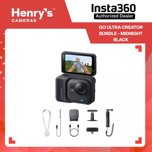 Insta360 Go Ultra Creator Bundle - Midnight Black