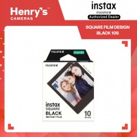 Fujifilm Instax Square Film Design Black 10s Fujifilm Instax Square Film Design Black 10s