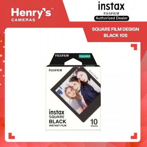 Fujifilm Instax Square Film Design Black 10s