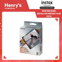 Fujifilm Instax Wide Brushed Metallics Instant Film (10's)