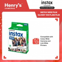 Fujifilm Instax Wide Film Glossy 10s Plain Film