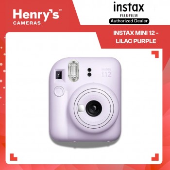 Fujifilm Instax Mini 12 - Lilac Purple Fujifilm Instax Mini 12 - Lilac Purple