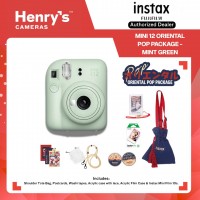Fujifilm Instax Mini 12 Oriental Pop Package - Mint Green